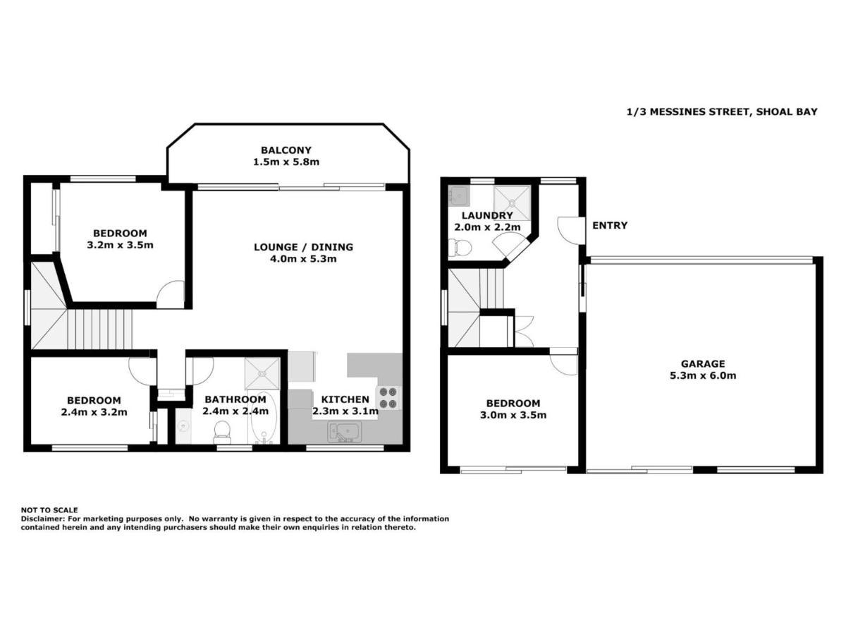 Villa Sandy Shores 1 3 Messines Street Shoal Bay Exterior foto